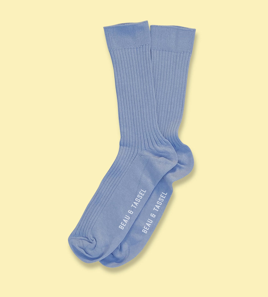 Signature Solid: Sky Blue - Combed Cotton