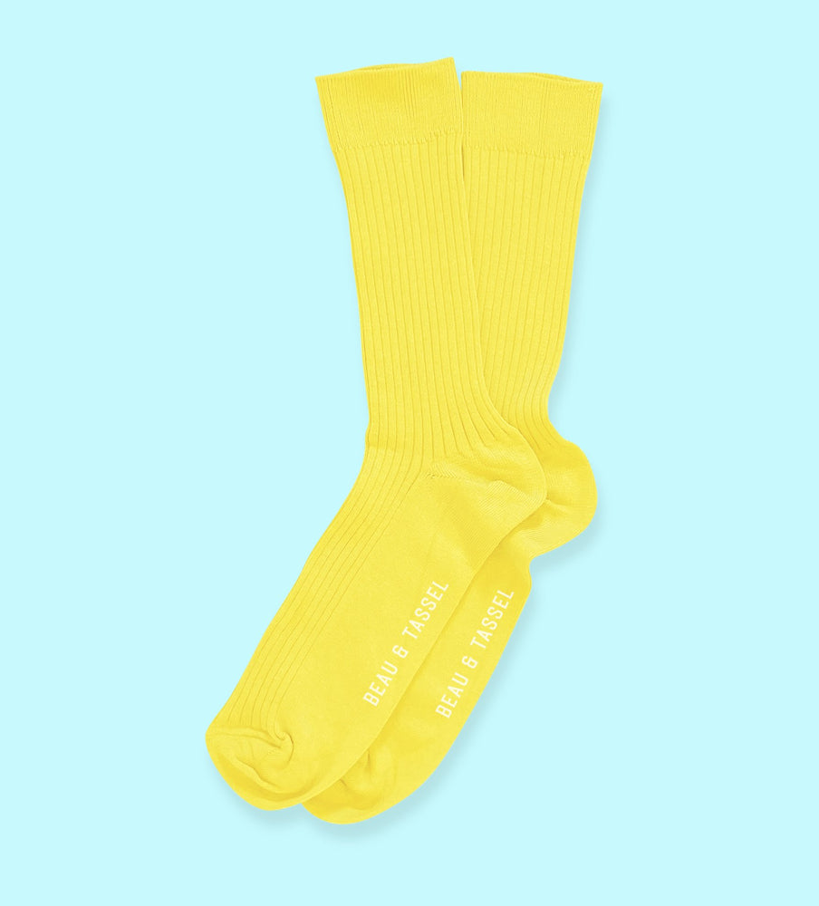 
                  
                    Load image into Gallery viewer, Signature Solid: Yellow - Combed Cotton
                  
                
